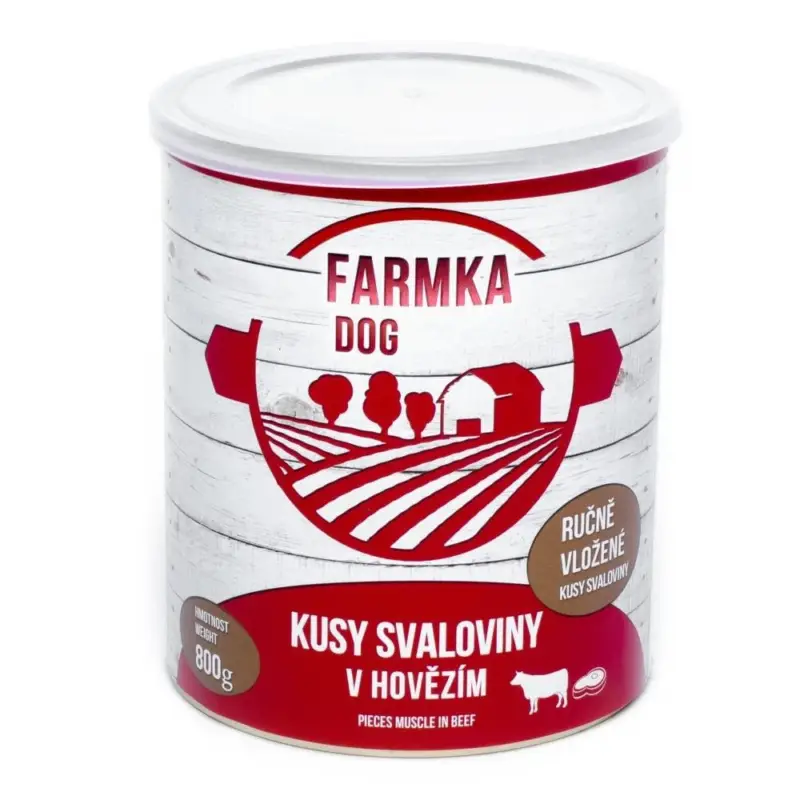 FARMKA DOG se svalovinou 800g Nakupujte Hned