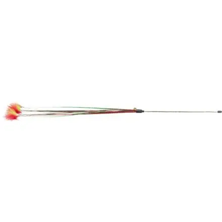 Must-Have Xmas rod- vánoční hrací prut s peříčky a rolničkou,31 cm