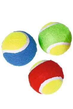 Hračka pes Tenisový míček 6cm KAR Nejlepší Cena
