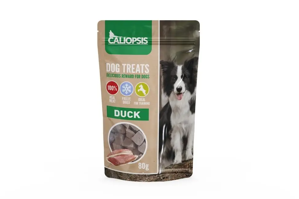 Novinka CALIOPSIS FREEZE DRIED DUCK 80 g