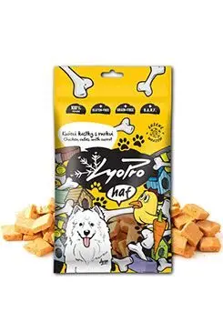 Lyopro DOG poch. mrazem sušené Kuř. kostky s mrkví 50g Akční Nabídka