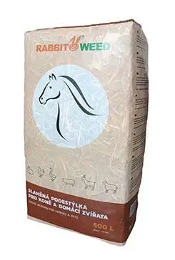 Podestýlka slaměná pro koně RabWeed 500l Must-Have
