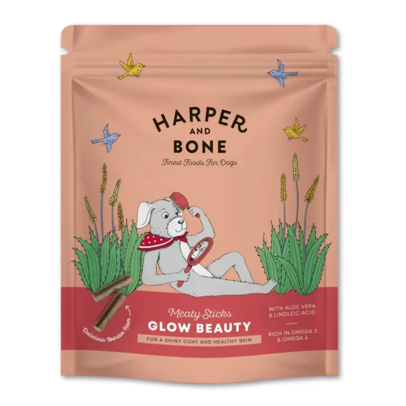 Kup Teď Harper and Bone Dog masové tyčinky pro krásnou srst 75 g