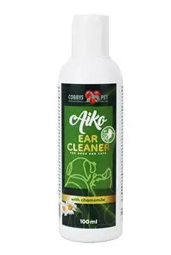Ušní kapky Aiko Ear cleaner s heřmánkem 100ml Nízká Cena