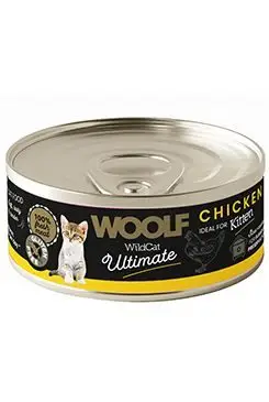 WOOLF Wildcat Ultimate konz Kitten Chicken pate 85g Časově Omezené