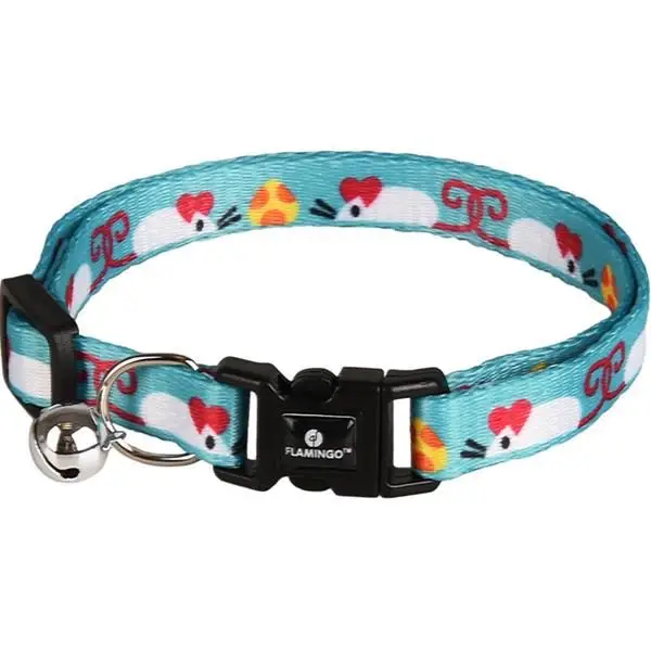 Obojek cat Arwen 20-35cm modrý Flamingo Dokud Zásoby Vydrží