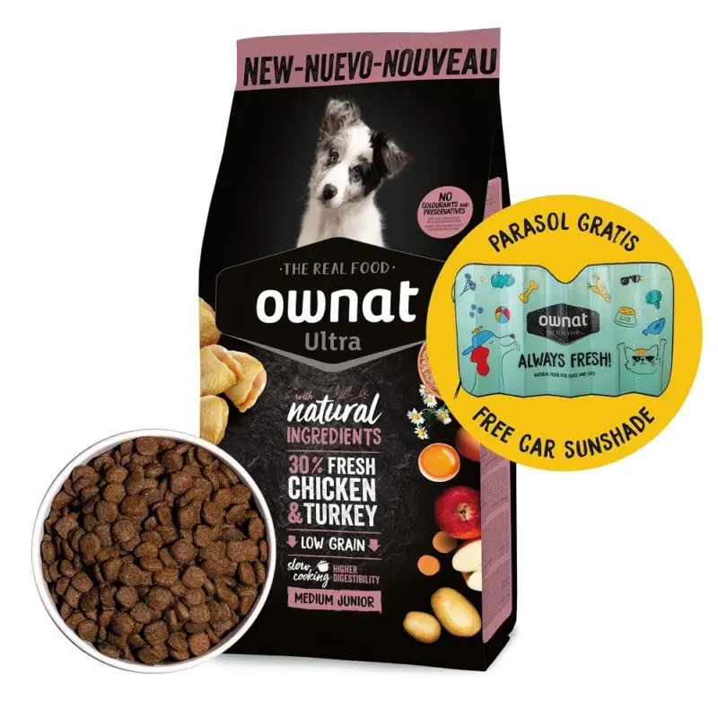 OWNAT ULTRA DOG Medium Junior 12kg Tovární Cena