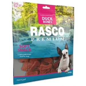 Omezená Nabídka Pochoutka Rasco Premium kachna, kostičky 500g