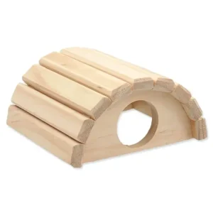 Domek Small Animals Půlkruh dřevěný 16,5x15x8cm Cenový Hit