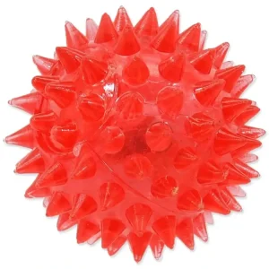 Hračka Dog Fantasy míček LED růžový 5cm Akce