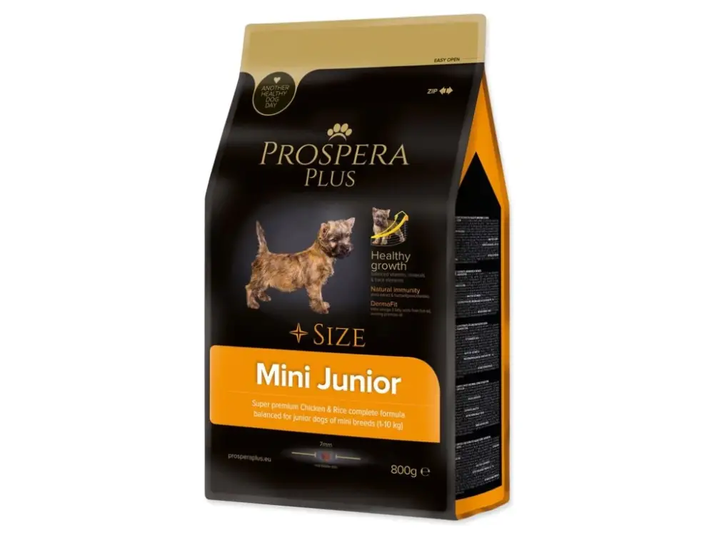 Nízká Cena Krmivo Prospera Plus Mini Junior kuře s rýží 0,8kg