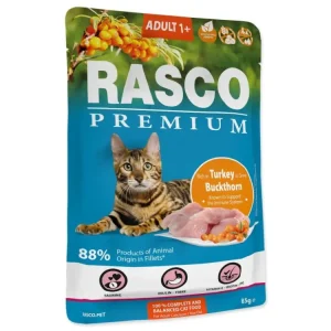 Tovární Cena Kapsička Rasco Premium Adult krůta s rakytníkem 85g