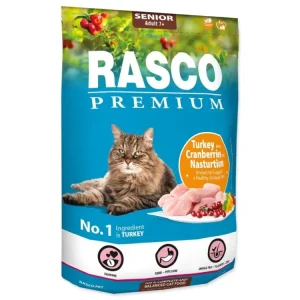 Krmivo Rasco Premium Senior krůta s brusinkou a lichořeřišnicí 0,4kg Autentický