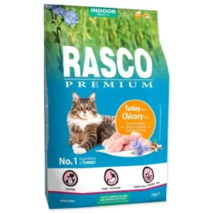 Akce Krmivo Rasco Premium Indoor krůta s kořenem čekanky 2kg