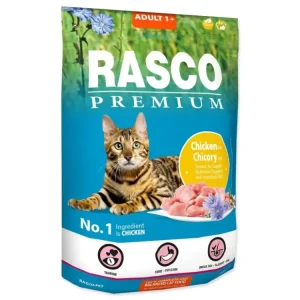 Speciální Cena Krmivo Rasco Premium Adult kuře s kořenem čekanky 0,4kg