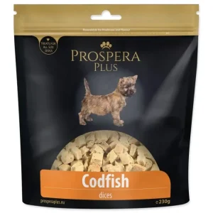 Pochoutka Prospera Plus tresčí kostky 230g Akční Cena