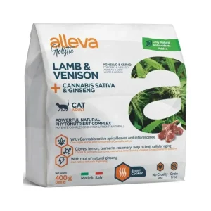 ALLEVA HOLISTIC Cat Dry Adult Lamb&Venison 400g Vrácení Zdarma