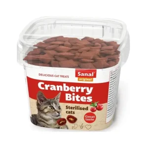 Sanal cat snack Kuře a brusinky 75 g Novinka
