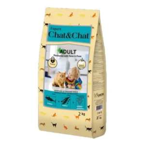 Chat & Chat Ca Adult Exigent Tuna 2 kg Sleva