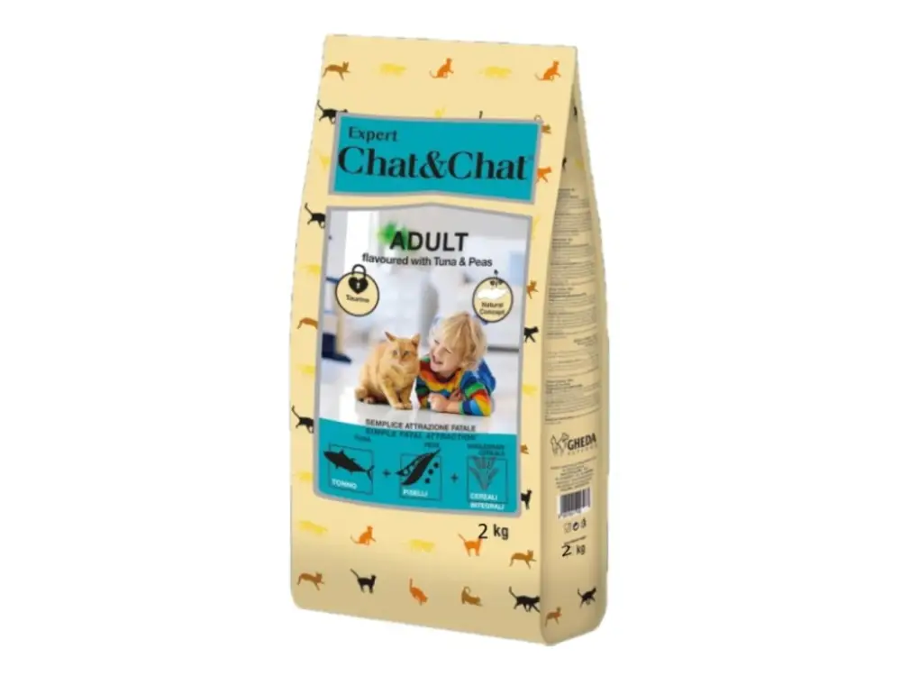 Chat & Chat Ca Adult Exigent Tuna 2 kg Sleva