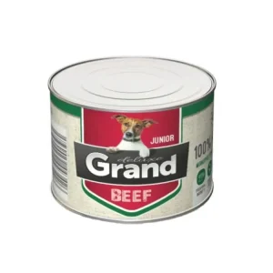 Super Cena Grand deluxe Dog Junior 100 % hovězí, konzerva 180 g