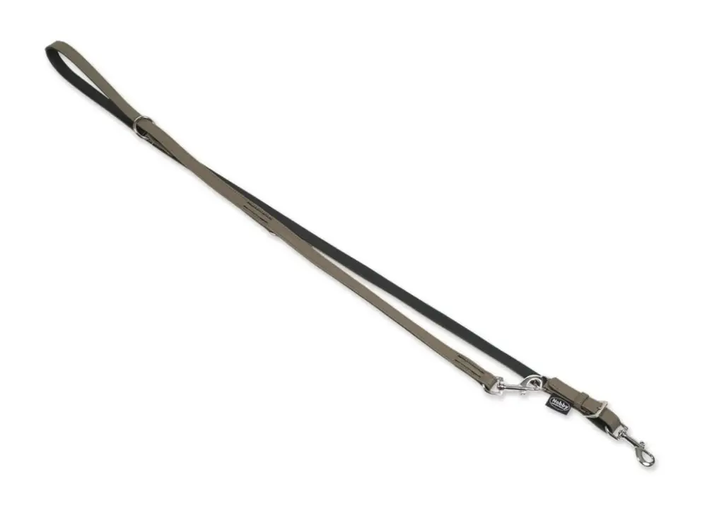 Nobby SOUTH přepínací vodítko nappa kůže šedá S-M 2m 14mm Kup Teď