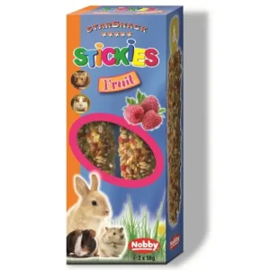 Levný Nobby StarSnack závěsná tyčinka pro hlodavce ovocná 2x56g