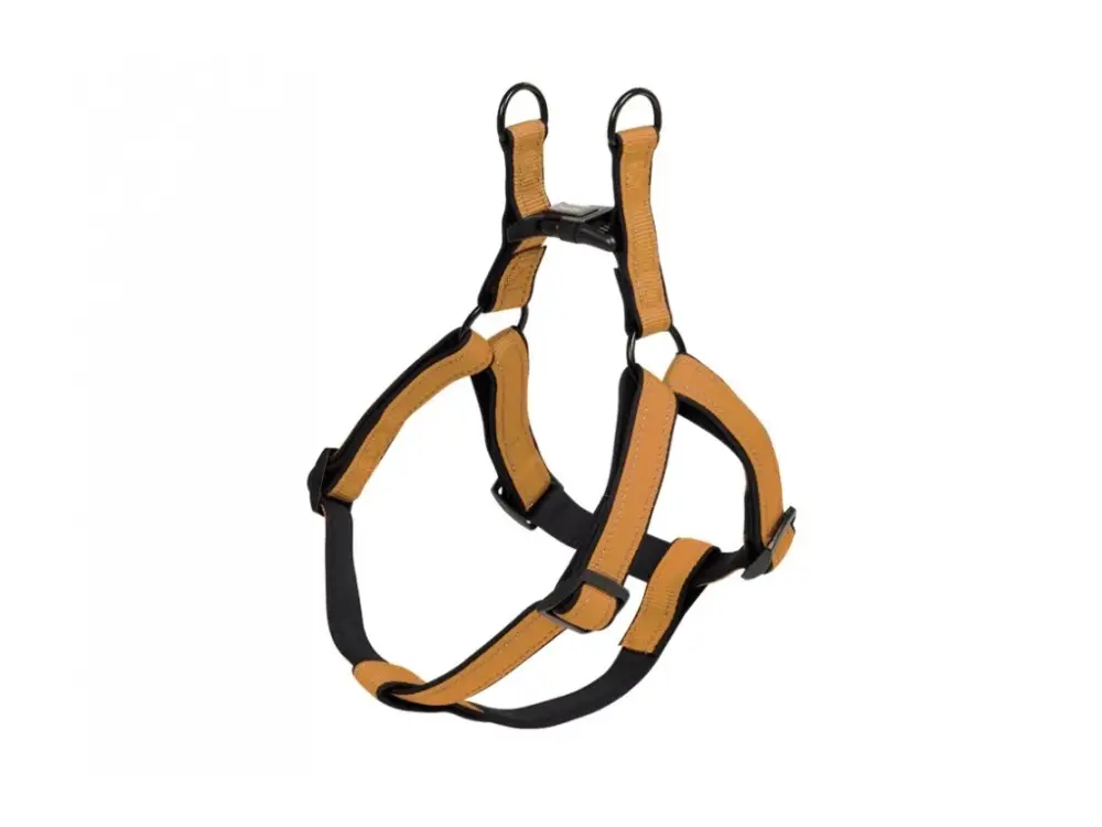 Značkový Nobby Classic Reflect Soft reflexní postroj L 60-86cm zlatá