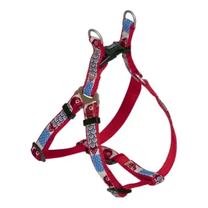 Akční Cena Nobby STYLE One Touch postroj červený nylon XXS-XS 25-35cm