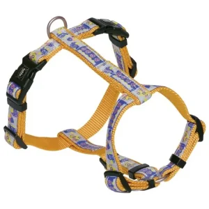 Nobby STYLE postroj pro psa oranžový nylon XS-S 30-40cm Dokud Zásoby Vydrží