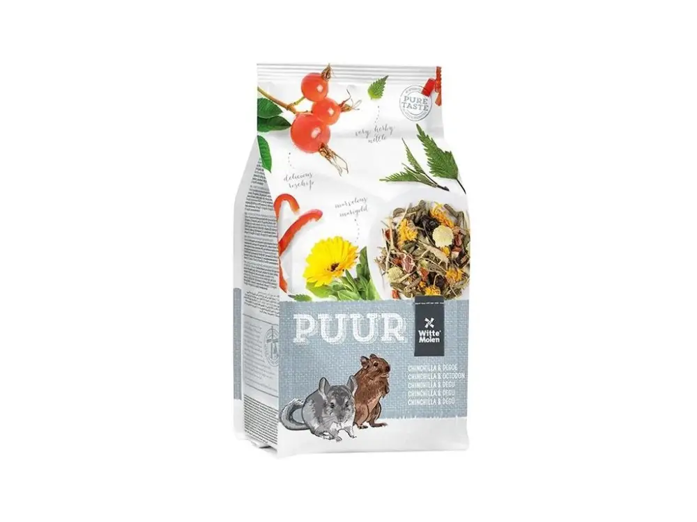 PUUR chinchilla & degu - činčila, osmák 500 g Originální