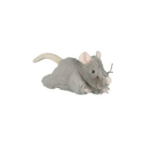 Plyšová myš šedá, robustní 15 cm Koupit Online