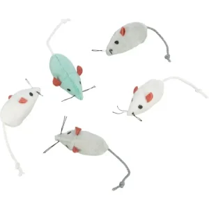 Rychlé Dodání Mini - Mouse, bílá, šedá myš 5 cm