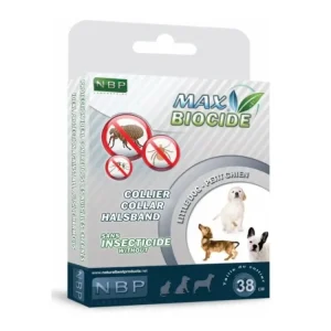 Levný Max Biocide Collar Dog repelentní obojek, pes 38 cm !CZ!