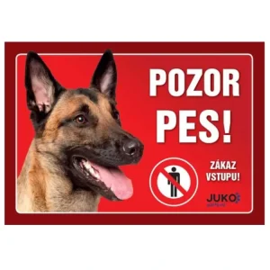 Oblíbený Cedulka Juko BELGICKÝ OVČÁK MALINOIS