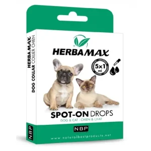Herba Max Spot-on Dog & Cat repelentní kapky 5 x1 ml Značkový
