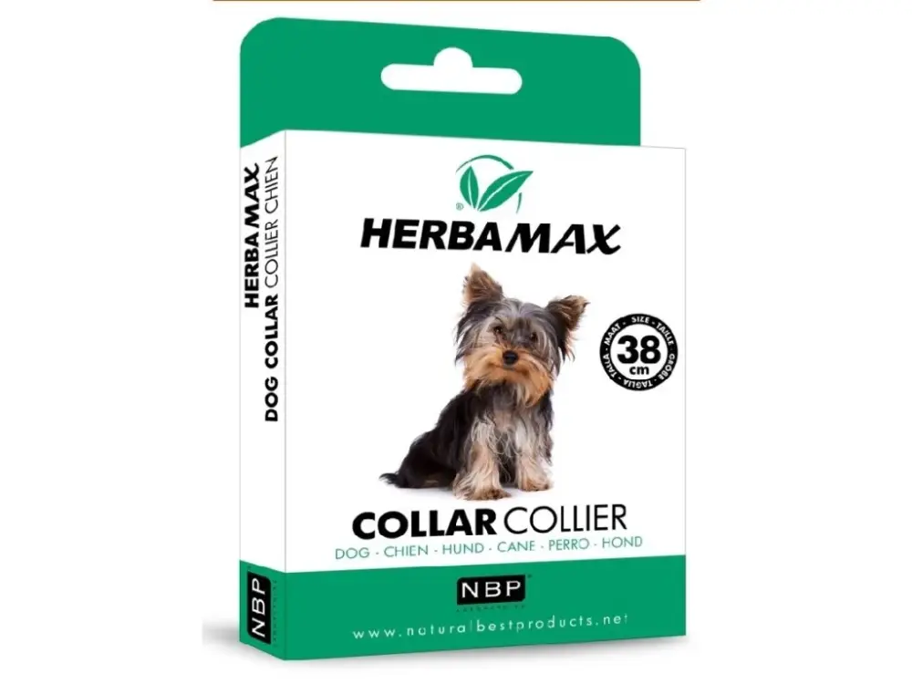 Expresní Doručení Herba Max Collar Dog repelentní obojek, pes 38 cm