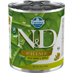 N&D DOG PRIME Adult Boar & Apple 285g Přímo Od Výrobce