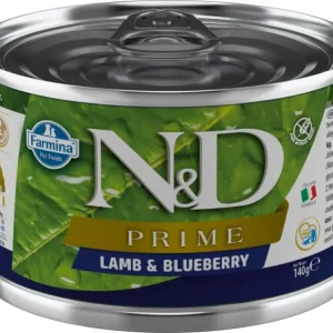 N&D DOG PRIME Adult Lamb & Blueberry Mini 140g Top Prodej