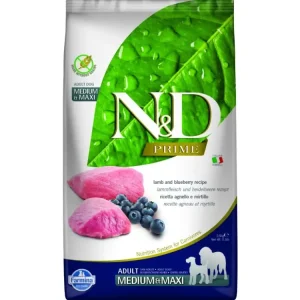 N&D PRIME DOG Adult M/L Lamb & Blueberry 2,5kg Nejlepší Cena