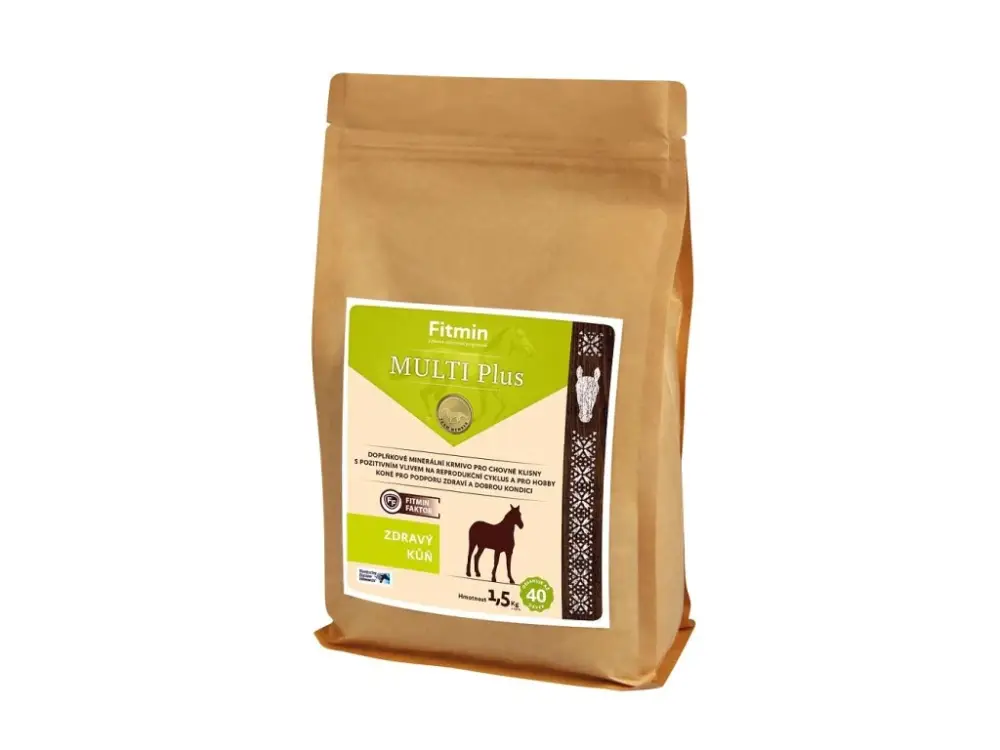 Fitmin Multi plus doplňkové minerální krmivo pro koně 1,5 kg Rychlé Dodání