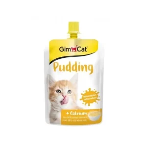 Levný GimCat Pudink+Calcium 150g