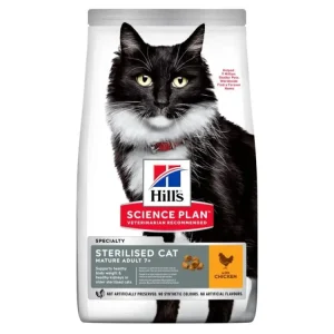 Hill's Fel. SP Mature Adult 7+Steril. Cat Chicken 10kg Akční Nabídka