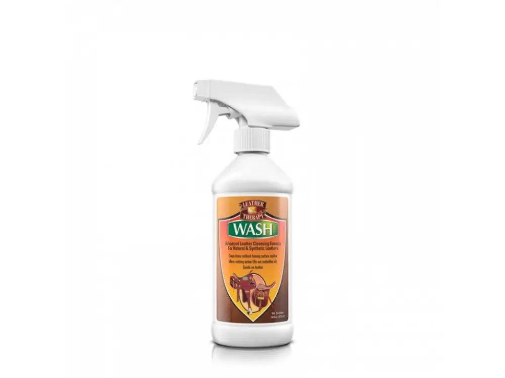 Leather Therapy Wash mýdlo ve spreji na umělou či pravou kůži 473 ml Cenově Výhodný