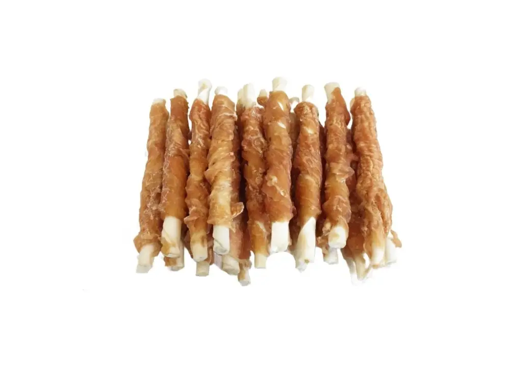 Pochoutka Tyčinka z buvolí kůže s kuřecím masem 250g Top Prodej