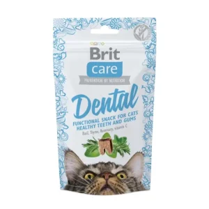 Vrácení Zdarma Brit Care Cat Snack Dental 50g