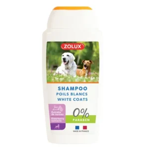 Šampon na bílou srst pro psy 250ml Zolux Nejlepší Volba