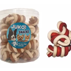 Jerky uzel Vanilka & kuřecí JUKO Snacks (25 ks) Nejprodávanější