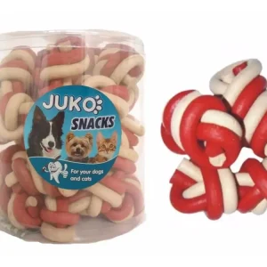 Jerky uzel Vanilka & hovězí JUKO Snacks (25 ks) Finální Výprodej