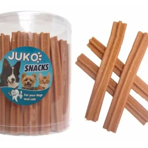 Jerky kříž Slanina JUKO Snacks 12,5 cm (50 ks) Expresní Doručení